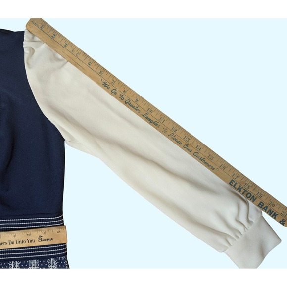 Patricia Fair Women's Vintage 70s Tic-Tac-Toe Novelty Print Maxi Dress Hippie - Picture 11 of 16